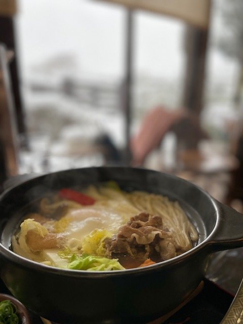 鍋焼きうどん